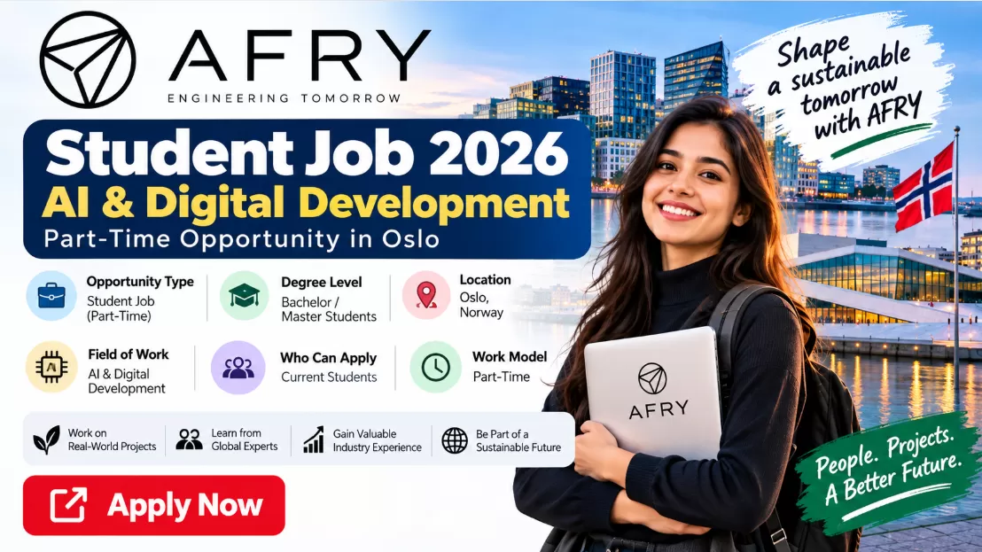 AFRY Student Job 2026: Part-Time AI & Digital Development Opportunity in Oslo
